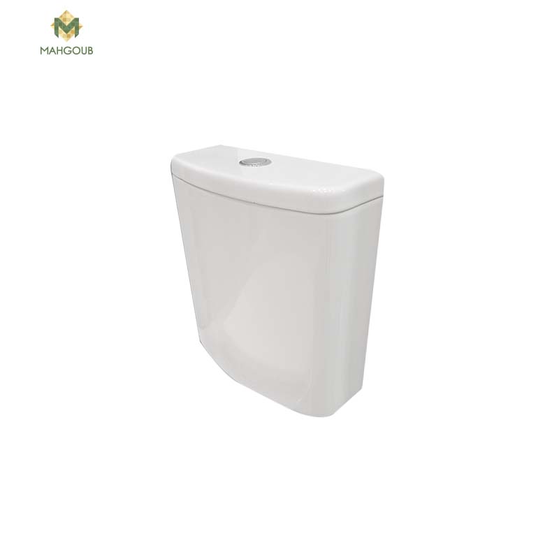 Toilet Tank Sanipure Flora Push Button White 0906100003 image number 0